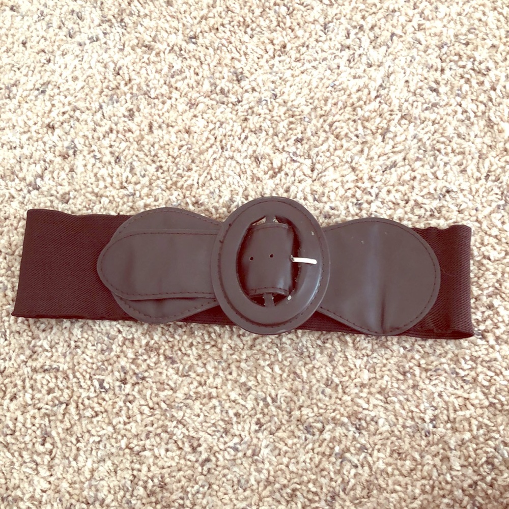 Espresso Accent Belt Stretchy OS